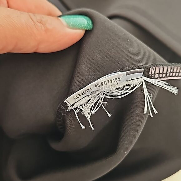 Guess Cocktail Sheer Front & Back Peplum Mini Dress Black Small - Picture 8 of 16